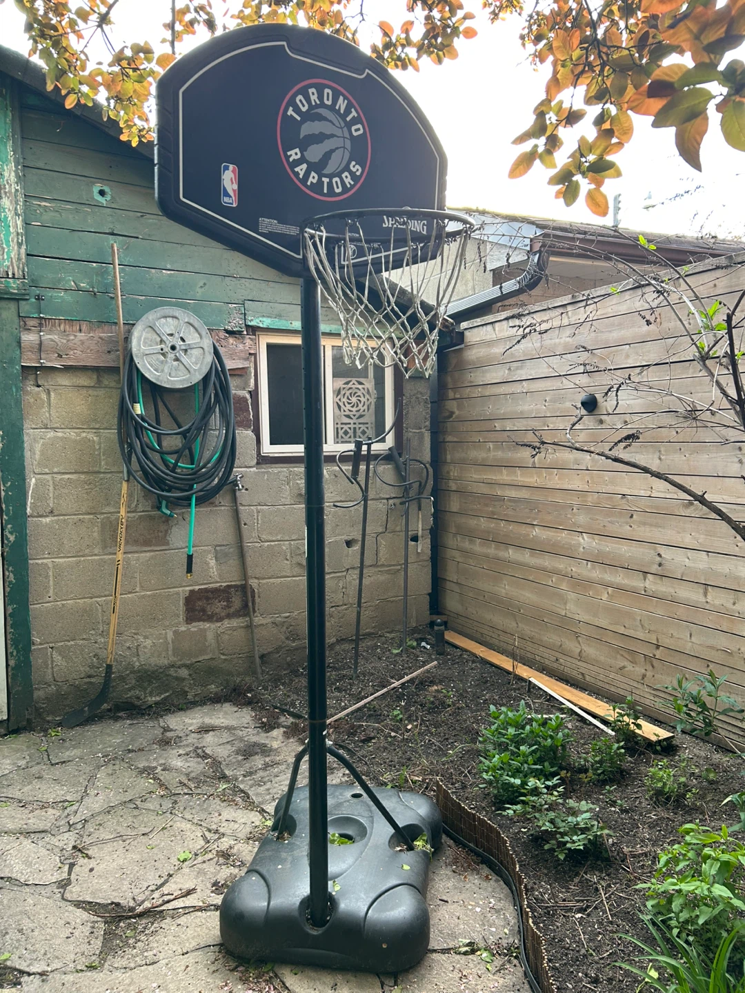 Toronto Raptors Spalding Portable Basketball Hoop