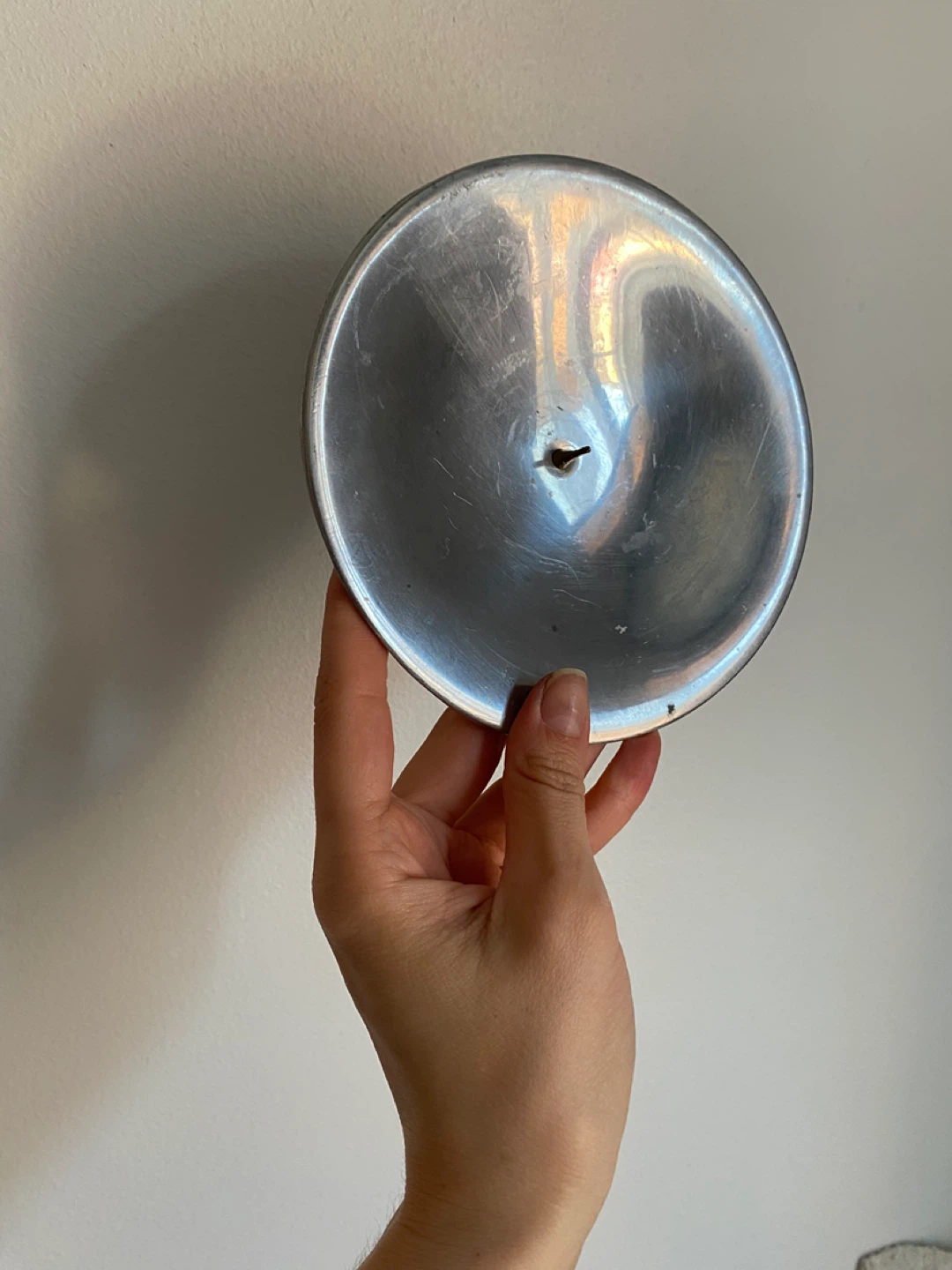 Stainless Steel Candle Holder and Ball Candle - photo 2