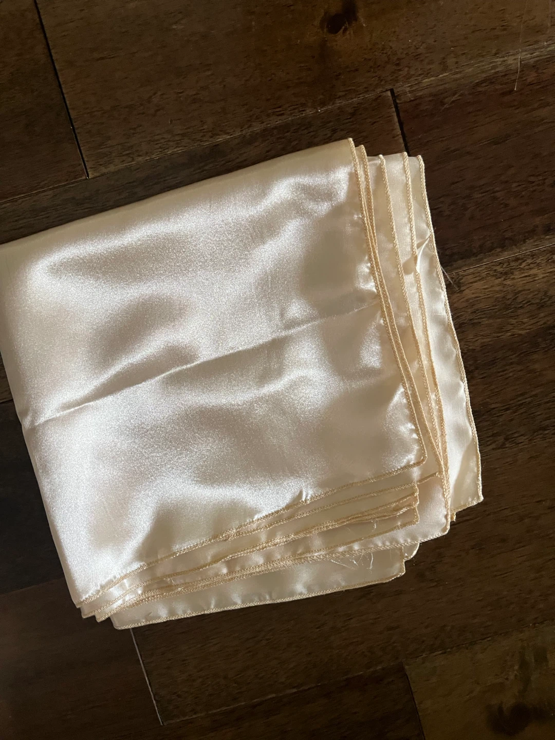 Cream Fabric Napkins set in off 12 - photo 2