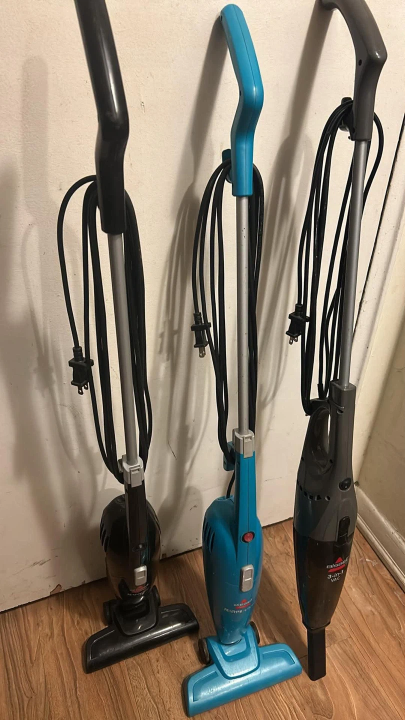 3 Bissell Stick Vacuums $15 each