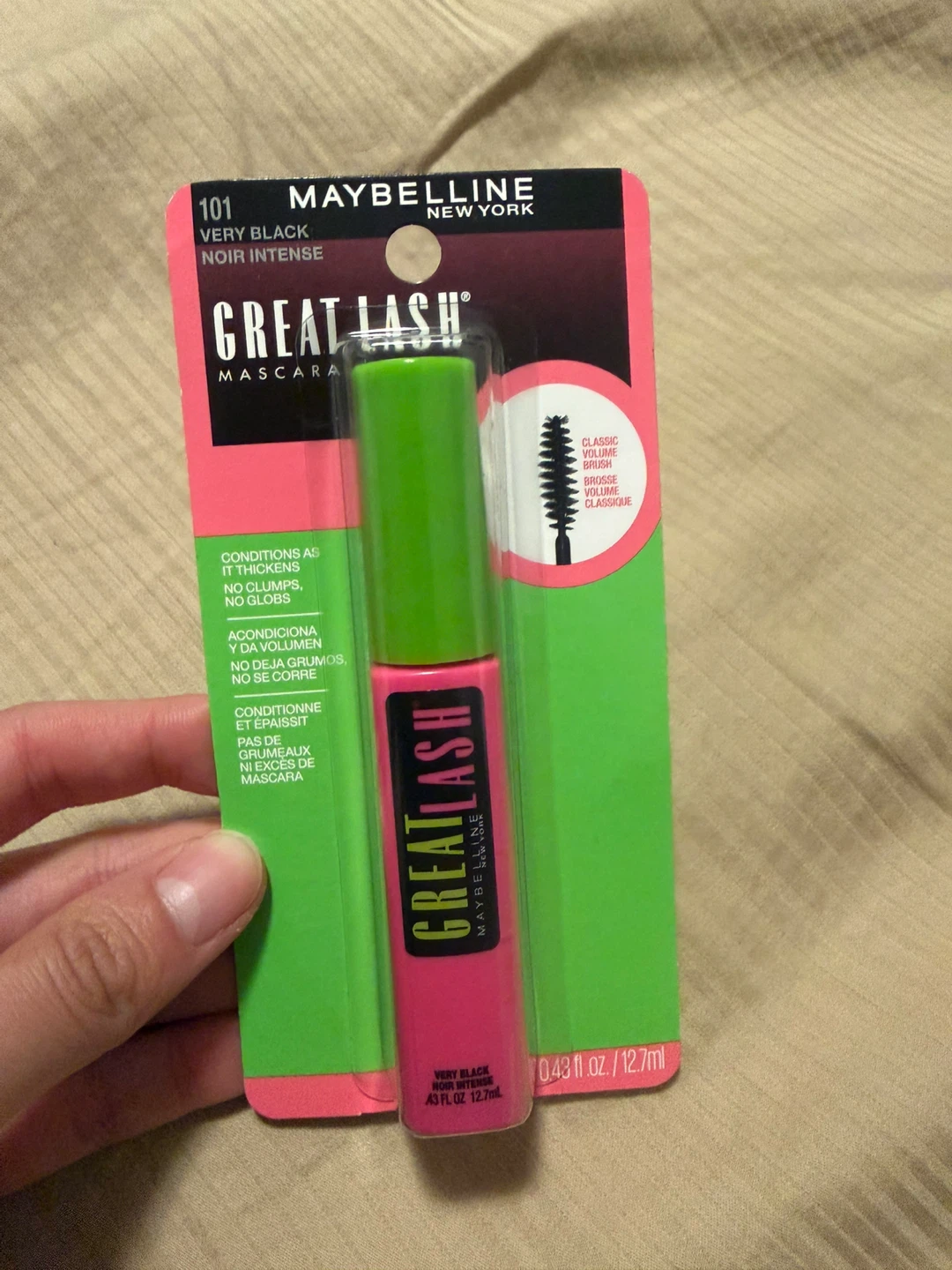 Maybelline great lash mascara