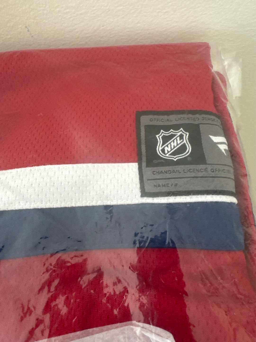 Men  Fanatics Montreal Canadiens Jersey Size L - photo 4