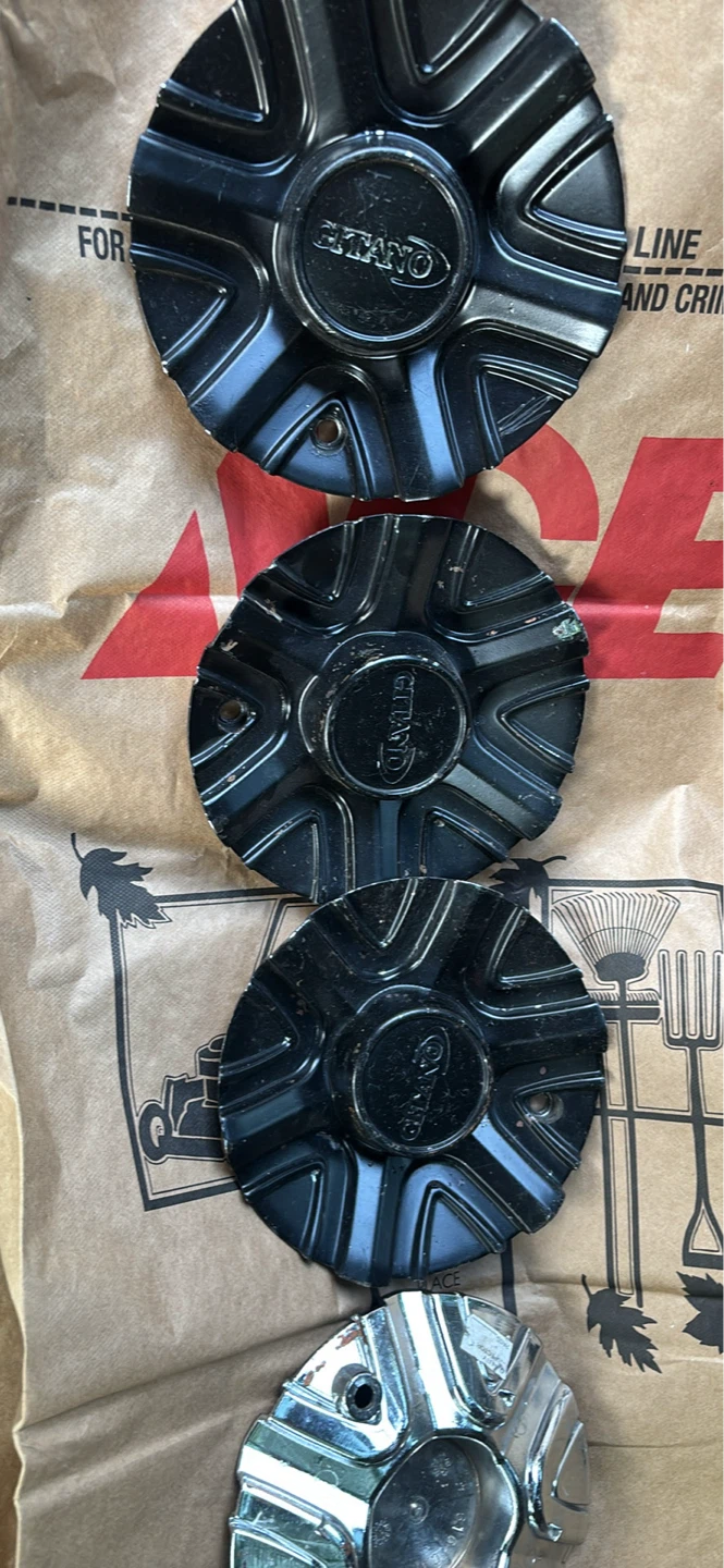 Chrome Rims Set with Tires - photo 3