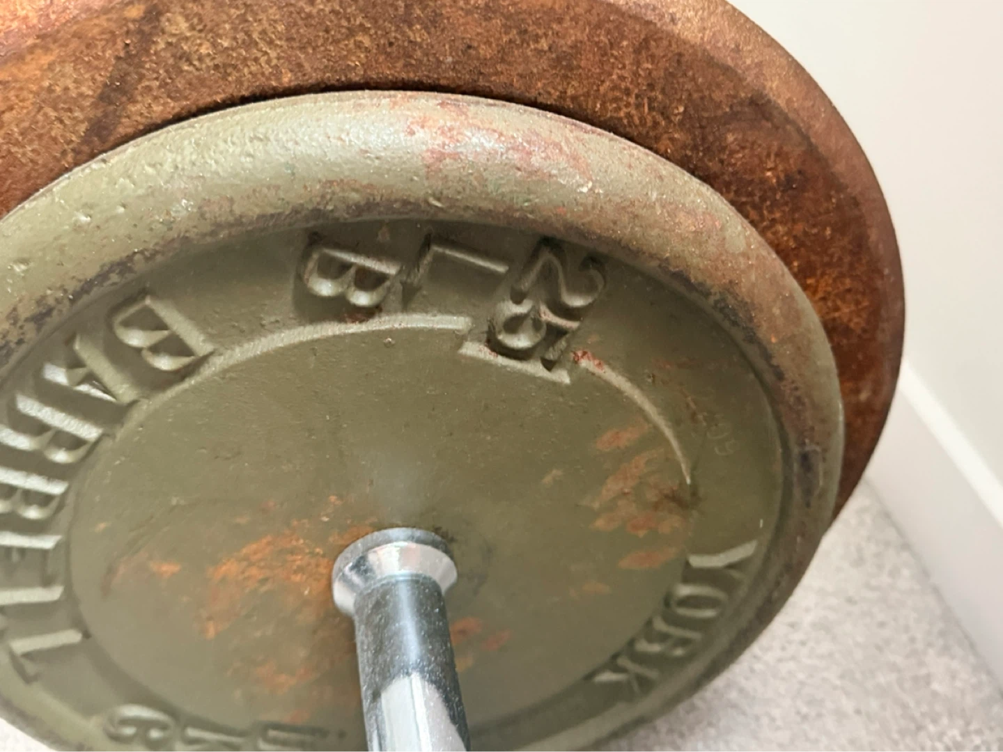 Weider Curl Bar with 35lb Plates - photo 3