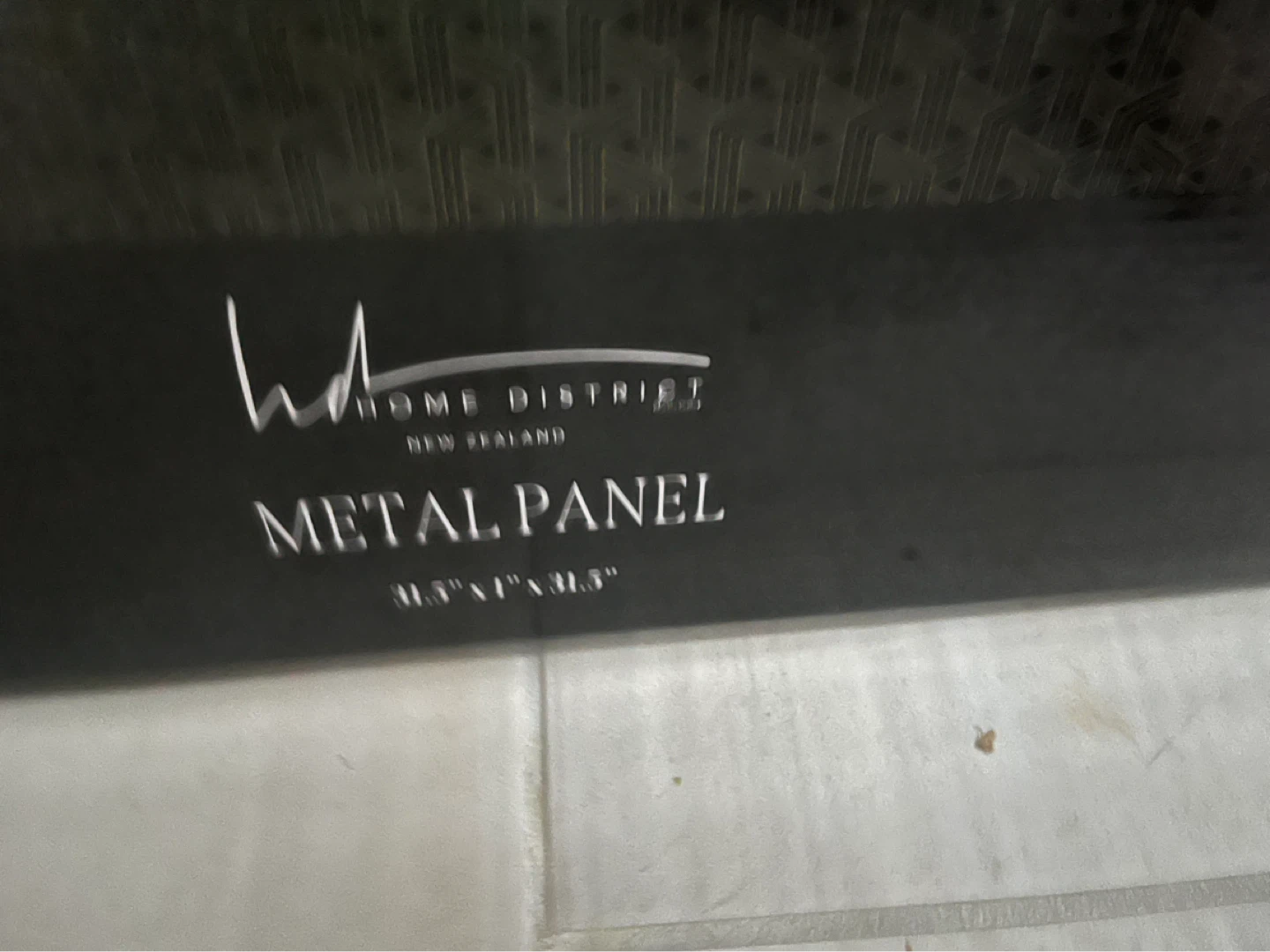 Home District Metal Panel Wall Art - photo 2
