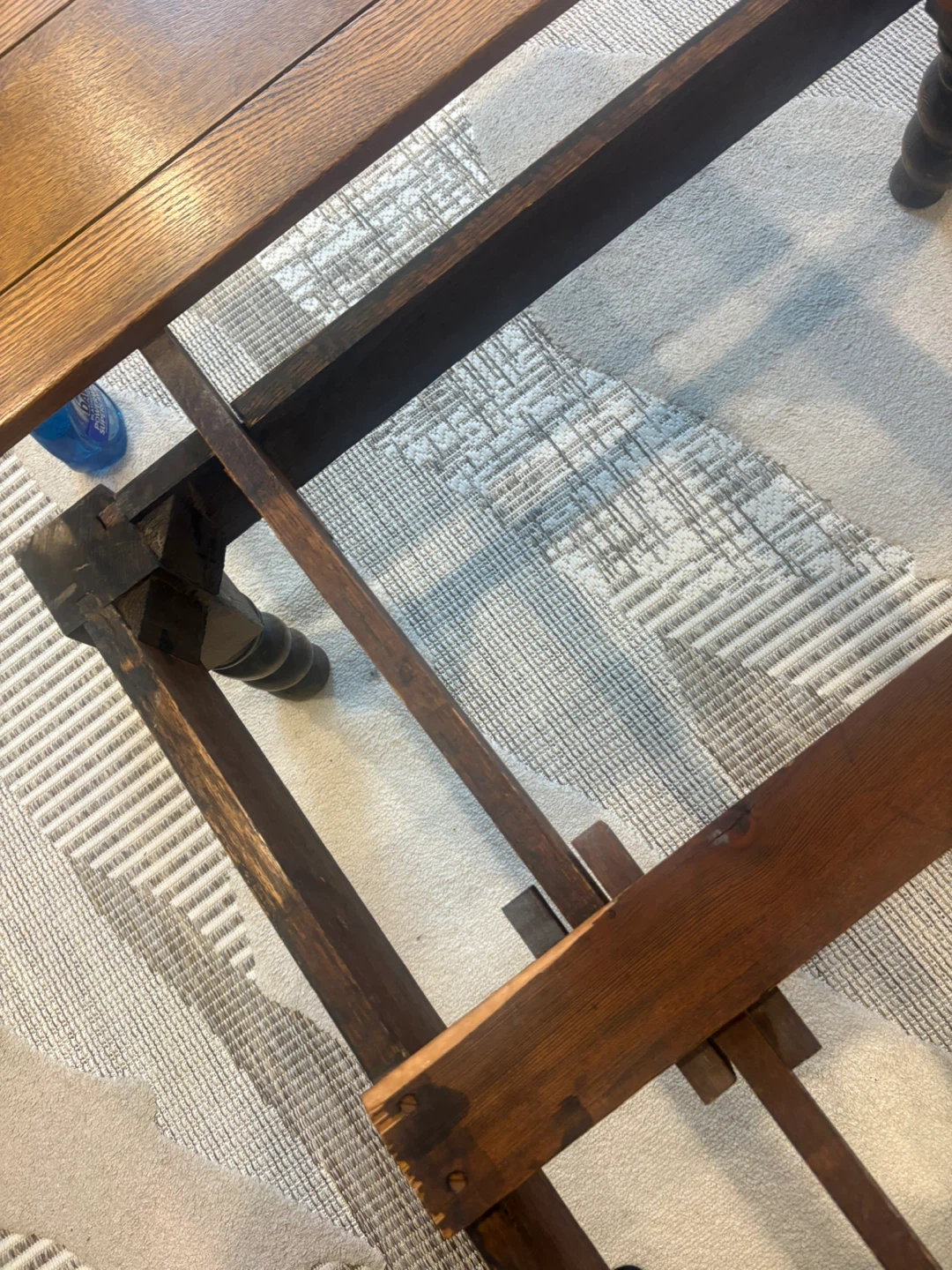 Oak Extendable Dining Table - photo 4