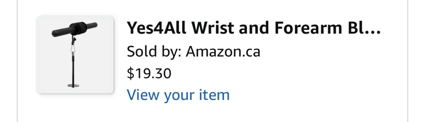 Yes4All Wrist and Forearm Bar with 2x 10lb Weight Plates - photo 5