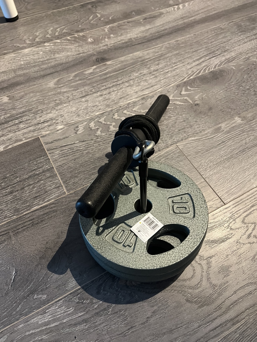 Yes4All Wrist and Forearm Bar with 2x 10lb Weight Plates