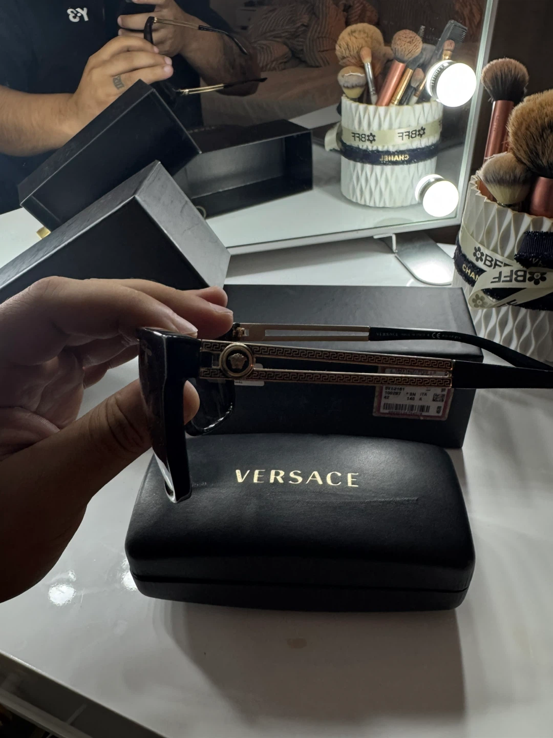 Versace Sunglasses - Black - photo 3