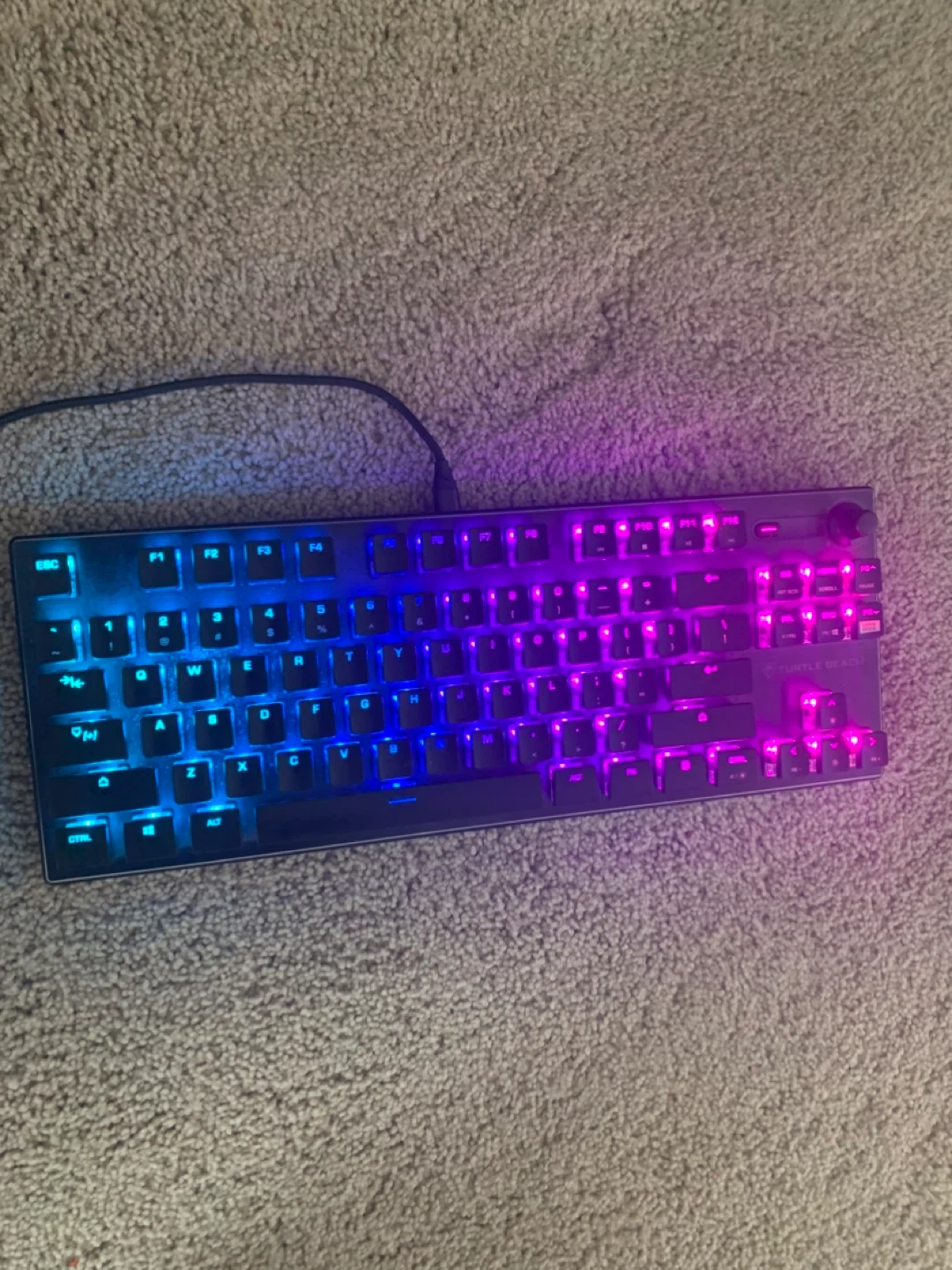 Turtle Beach Vulcan TKL Compact RGB Mechanical Gaming Keyboard