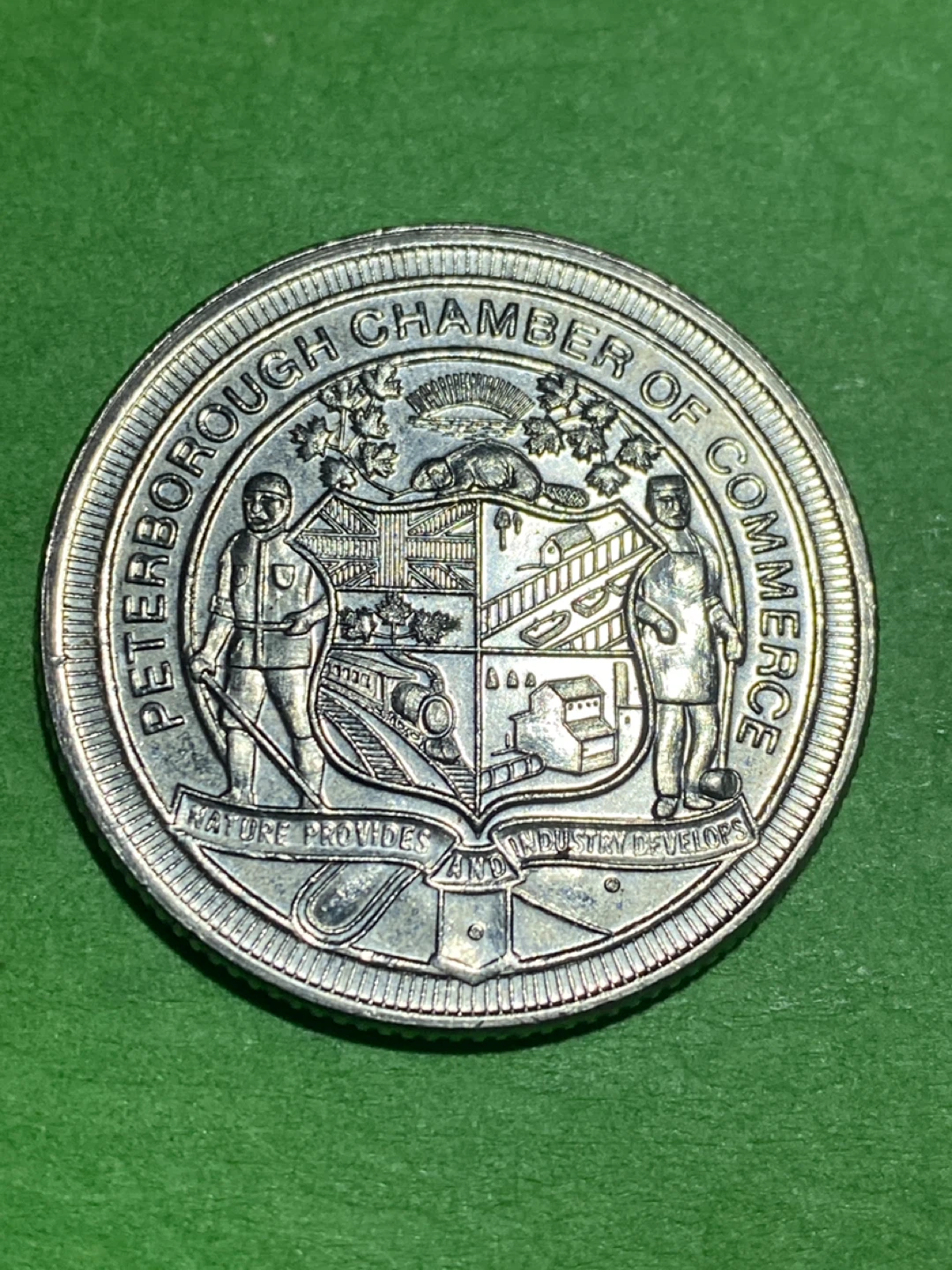 Peterborough Lift Lock 1904 Anniversary Dollar Coin 1979