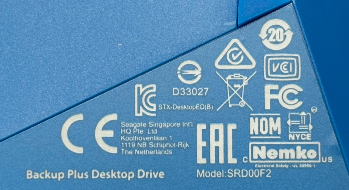 External hard drive by Seagate 4.54 TB - photo 4