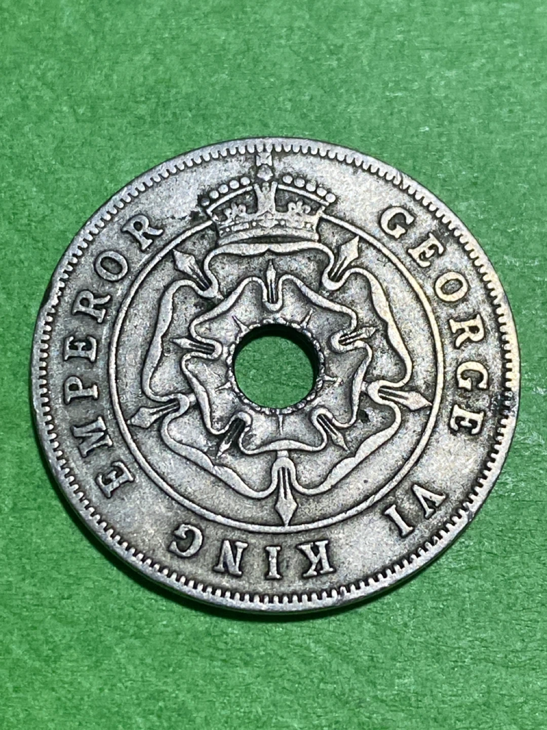 Southern Rhodesia One Penny Coin 1941