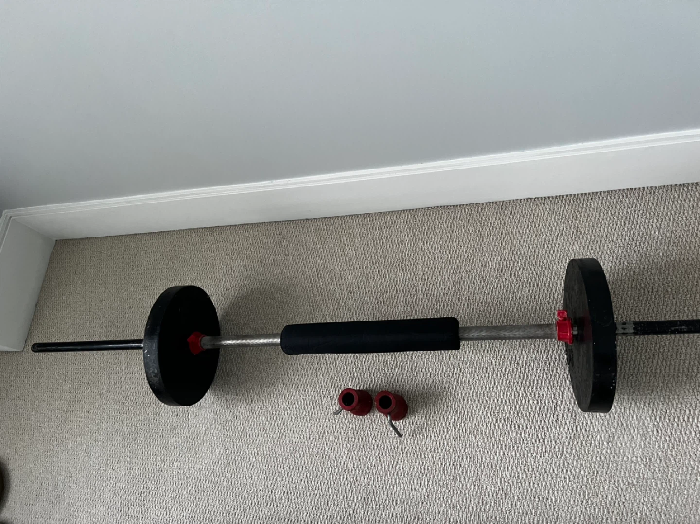 Weight Barbell with Plates and Collars - photo 4