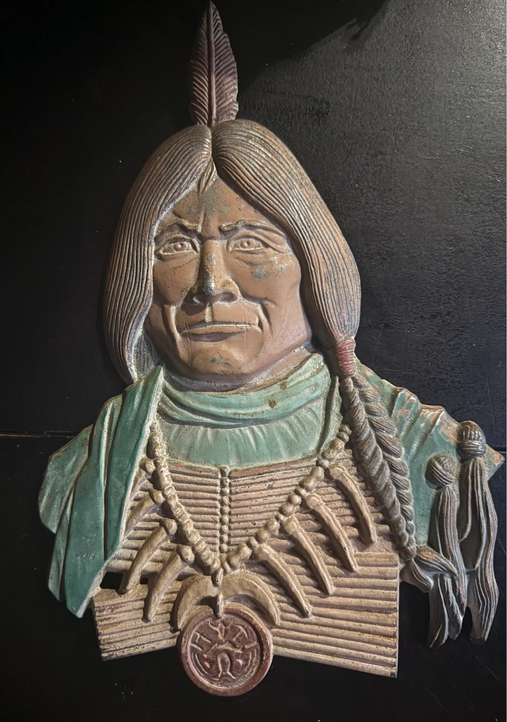 Sexton Native American Wall Decor Plaque - photo 3