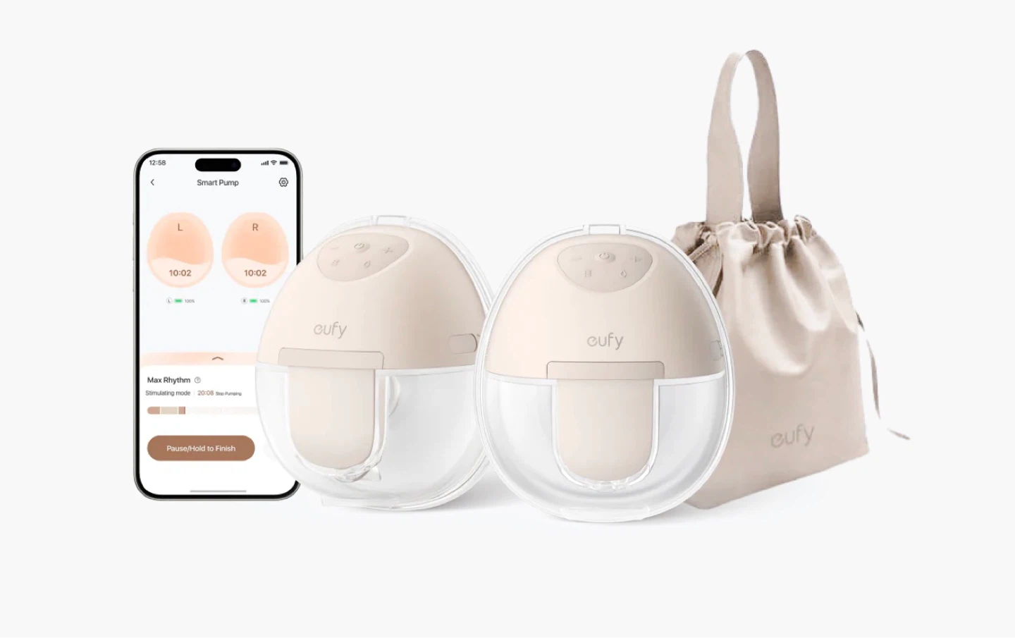 Eufy Wearable Breast Pump E10 - New but Open box