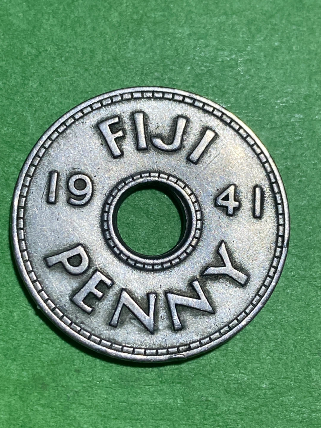 Fiji 1941 Penny Coin - King George VI - photo 2