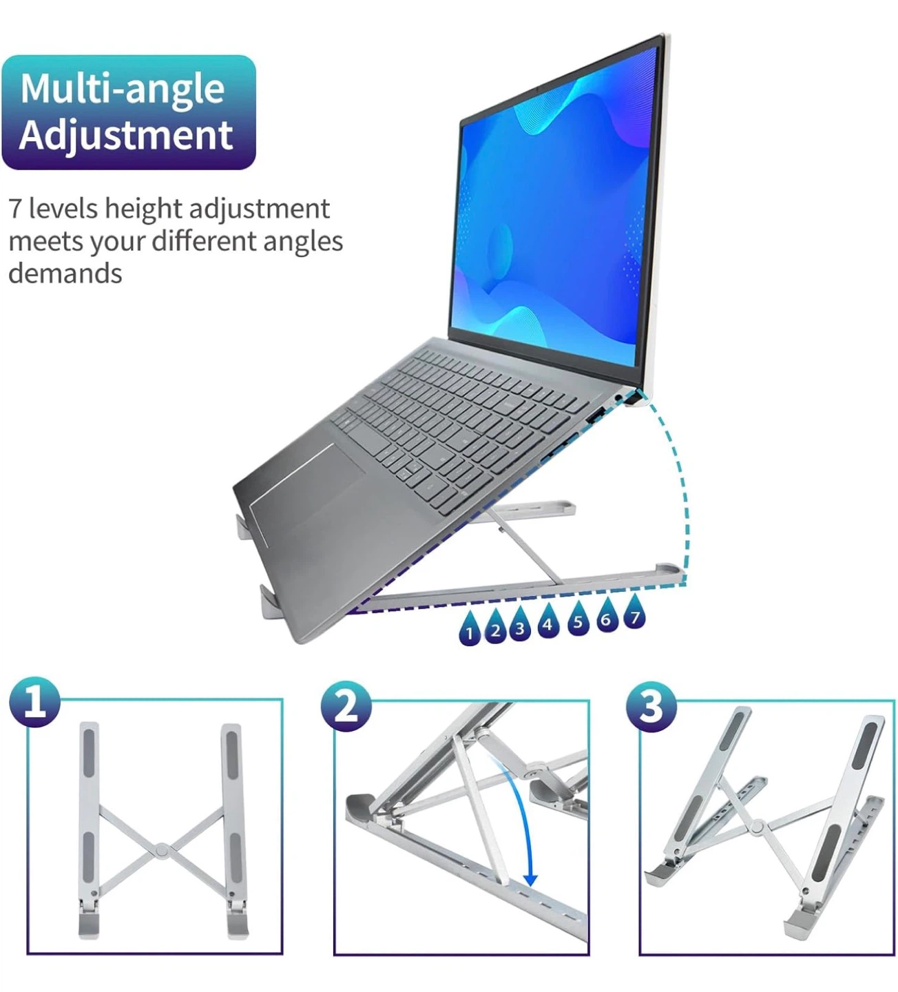 Laptop/tablet stand (2x) - photo 3