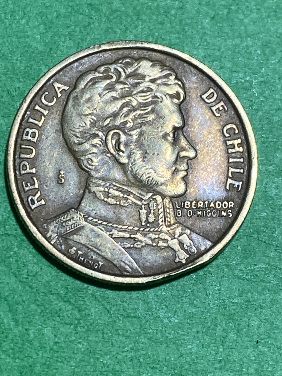 Chile 1 Peso Coin 1979