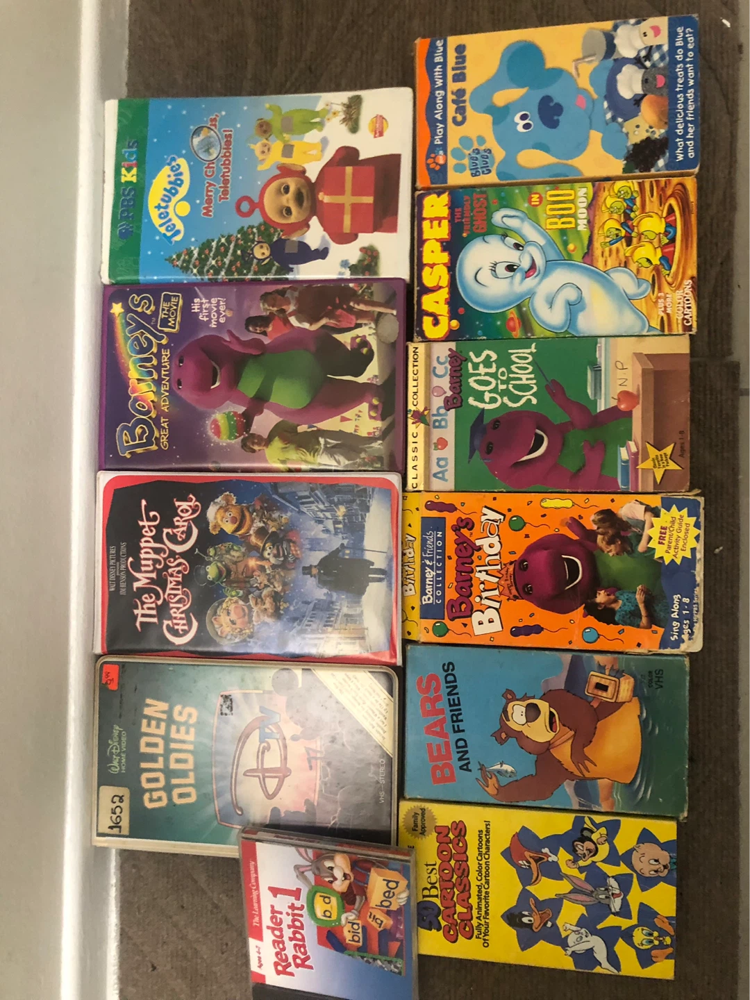 Assorted VHS Tapes and CDs