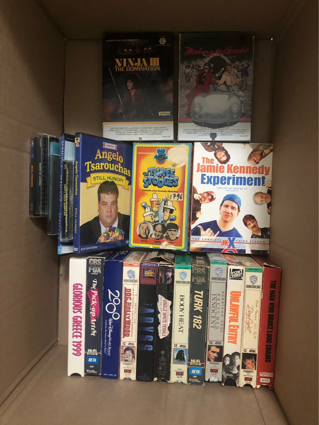 Assorted VHS Tapes and CDs - photo 2