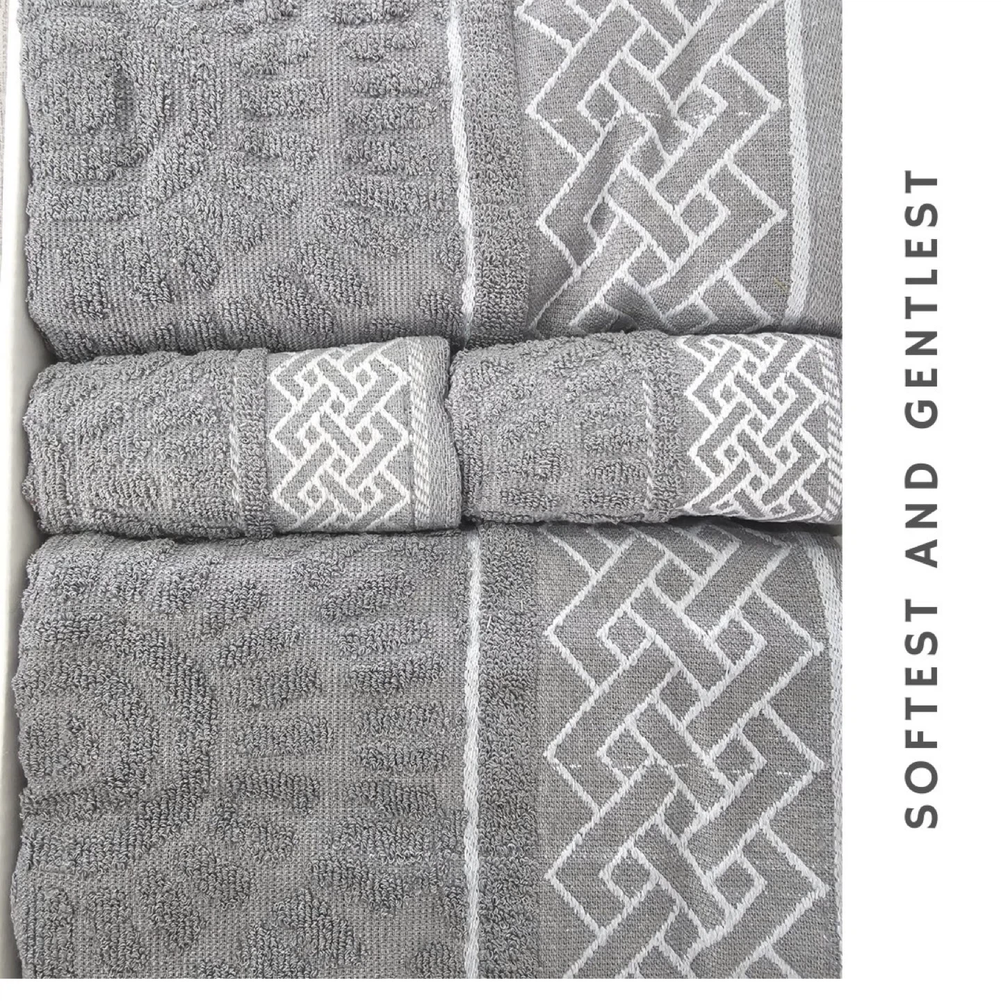 Amira Rocca Premium Cotton Towel Set