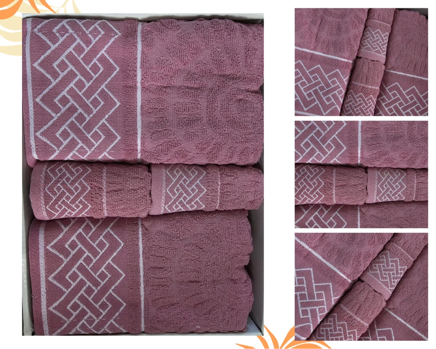 Amira Rocca Premium Cotton Towel Set - photo 3
