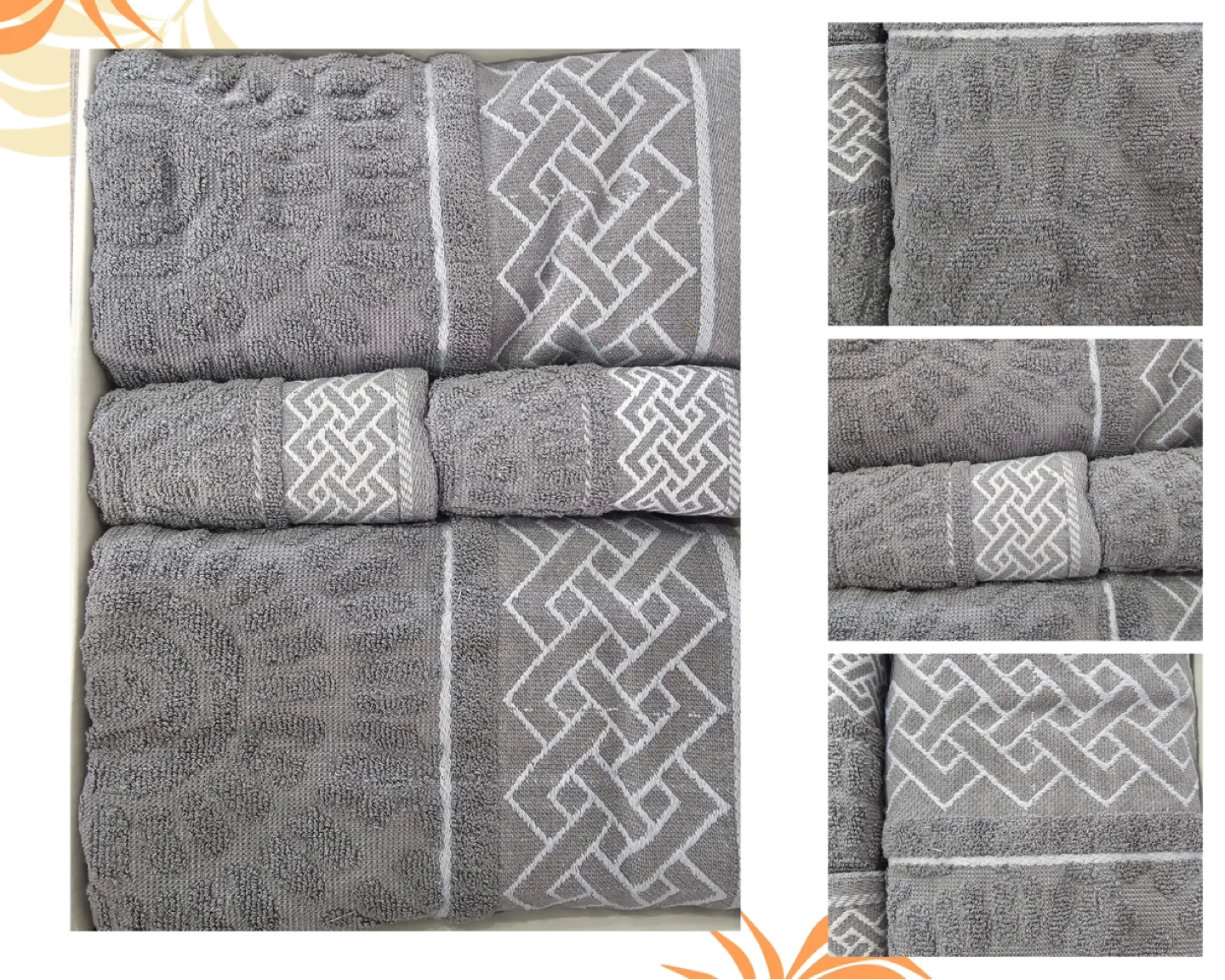 Amira Rocca Premium Cotton Towel Set - photo 4