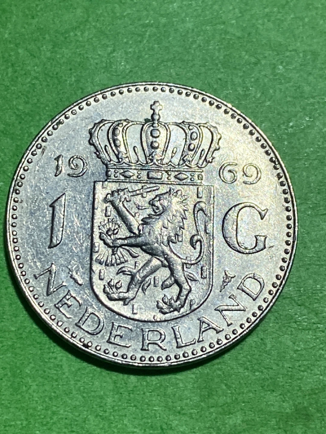 1 Cent Coin - Netherlands 1969