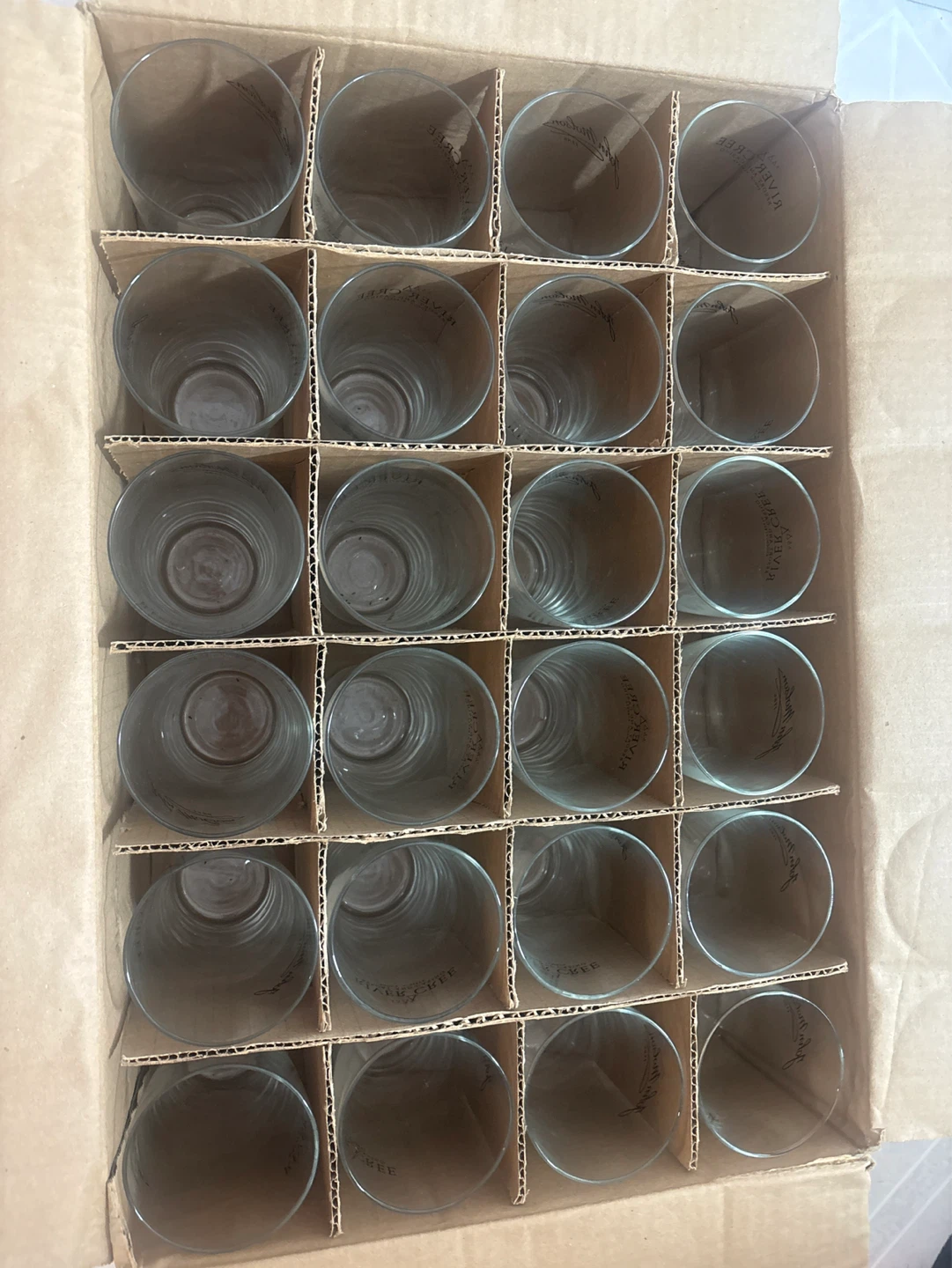 River Tree Creek Glasses - Set of 24