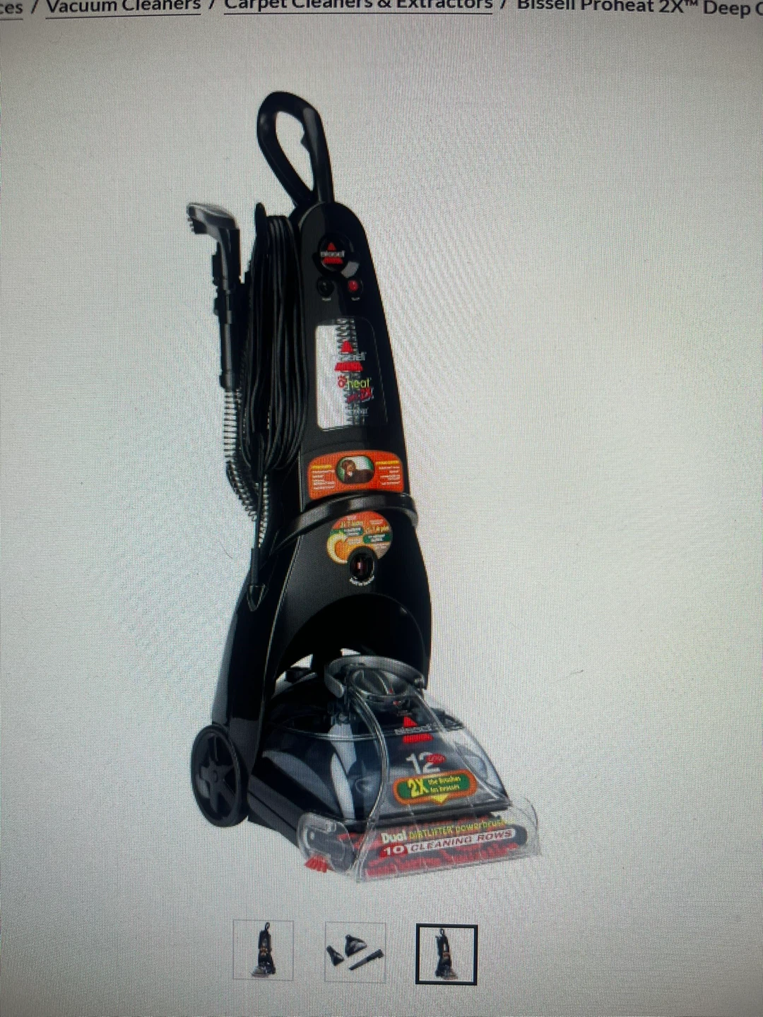 Bissell ProHeat 2X Select Pet Upright Carpet Cleaner - photo 3