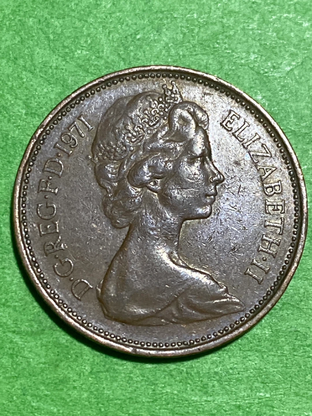 1971 Two Pence Coin - Elizabeth II - photo 2