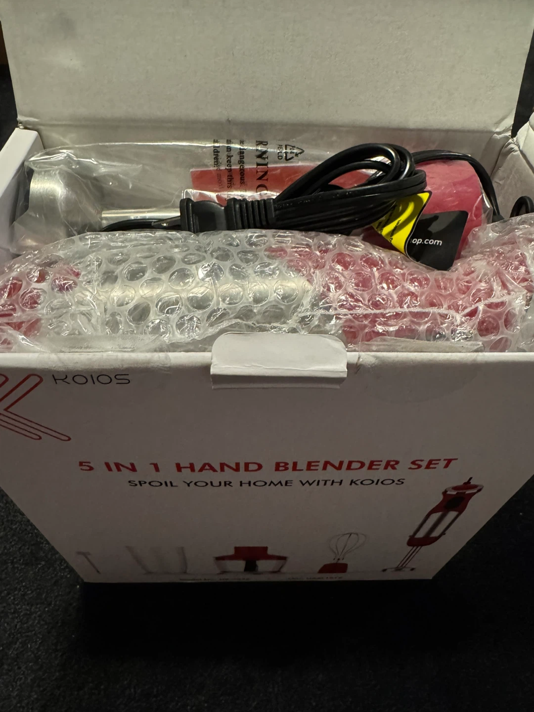 5-in-1 Hand Immersion Blender, 1000W - photo 2