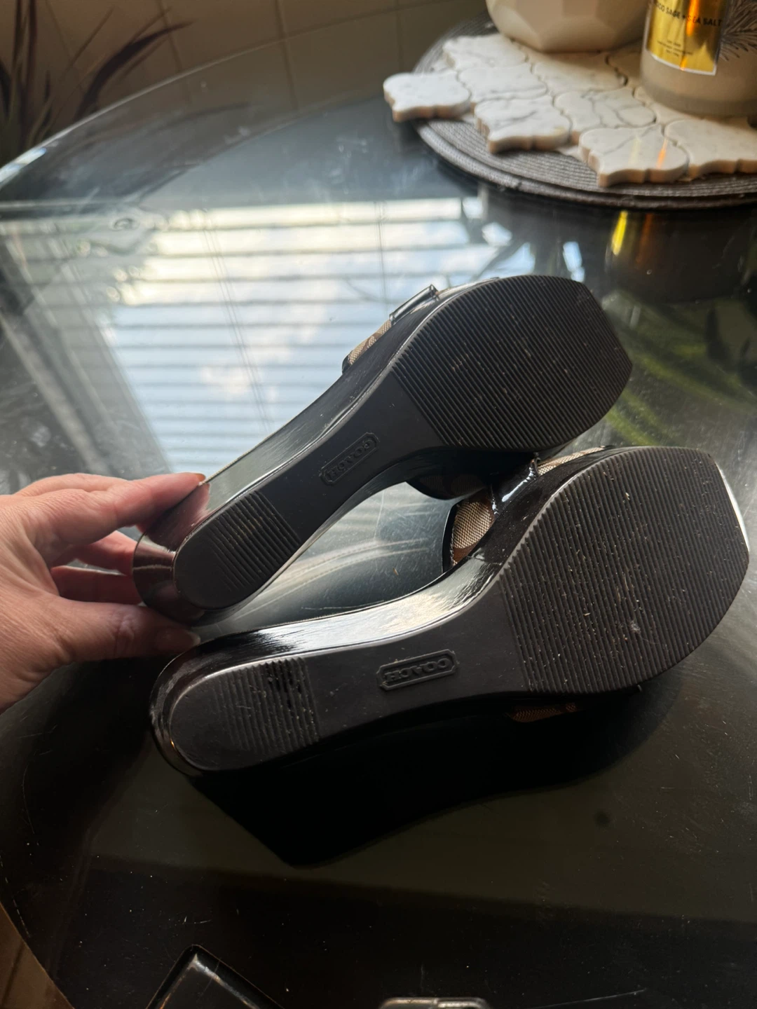 Coach Wedge Sandals - photo 3