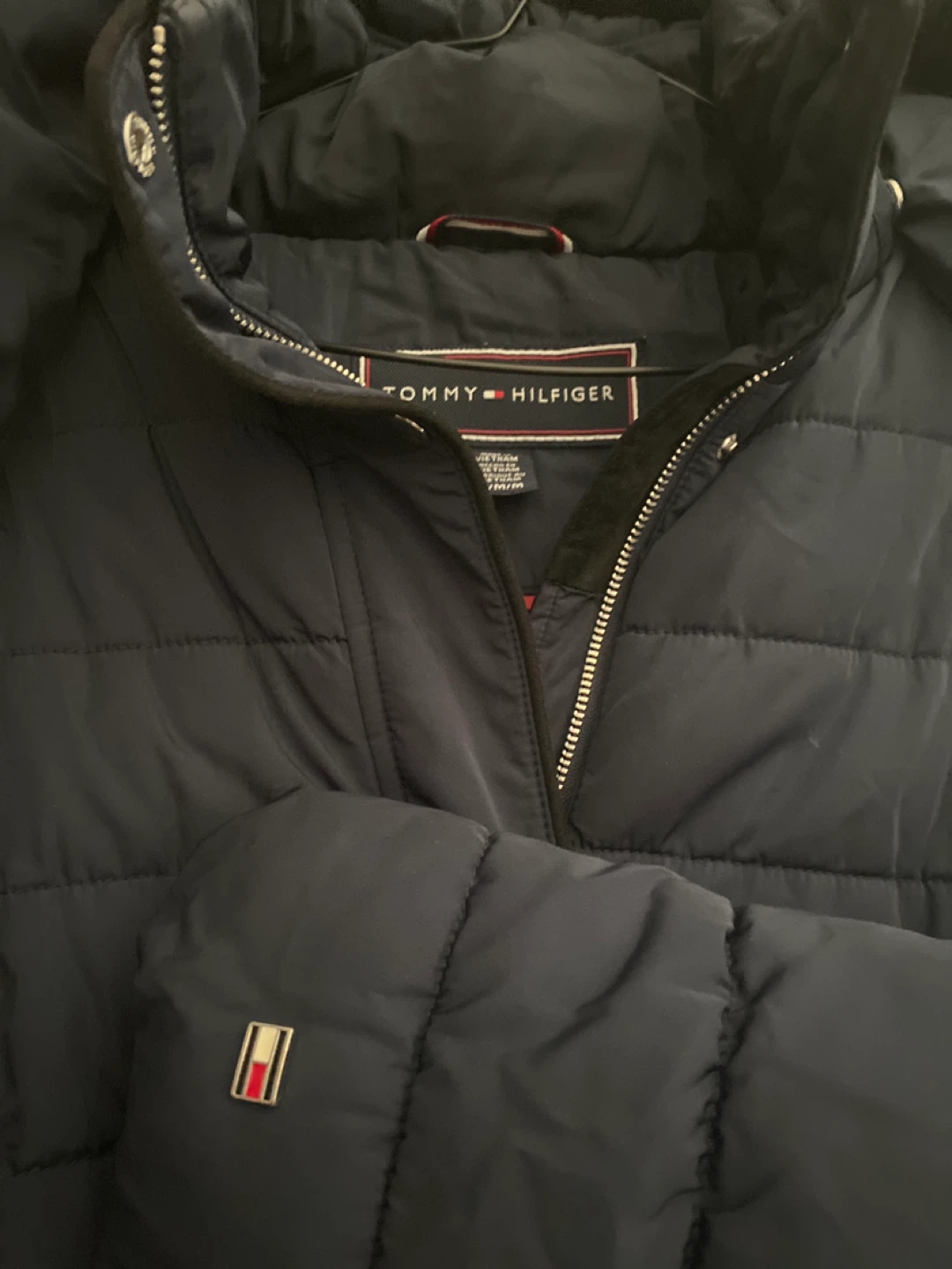 Tommy Hilfiger Puffer Coat - Navy - M - photo 3