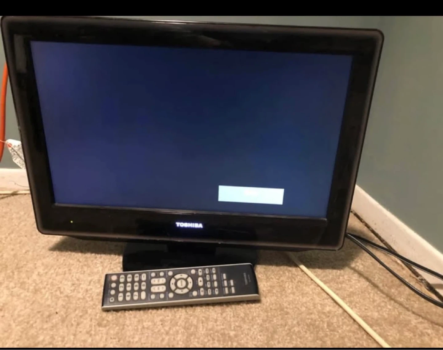Toshiba 19 inch LCD TV with DVD Player