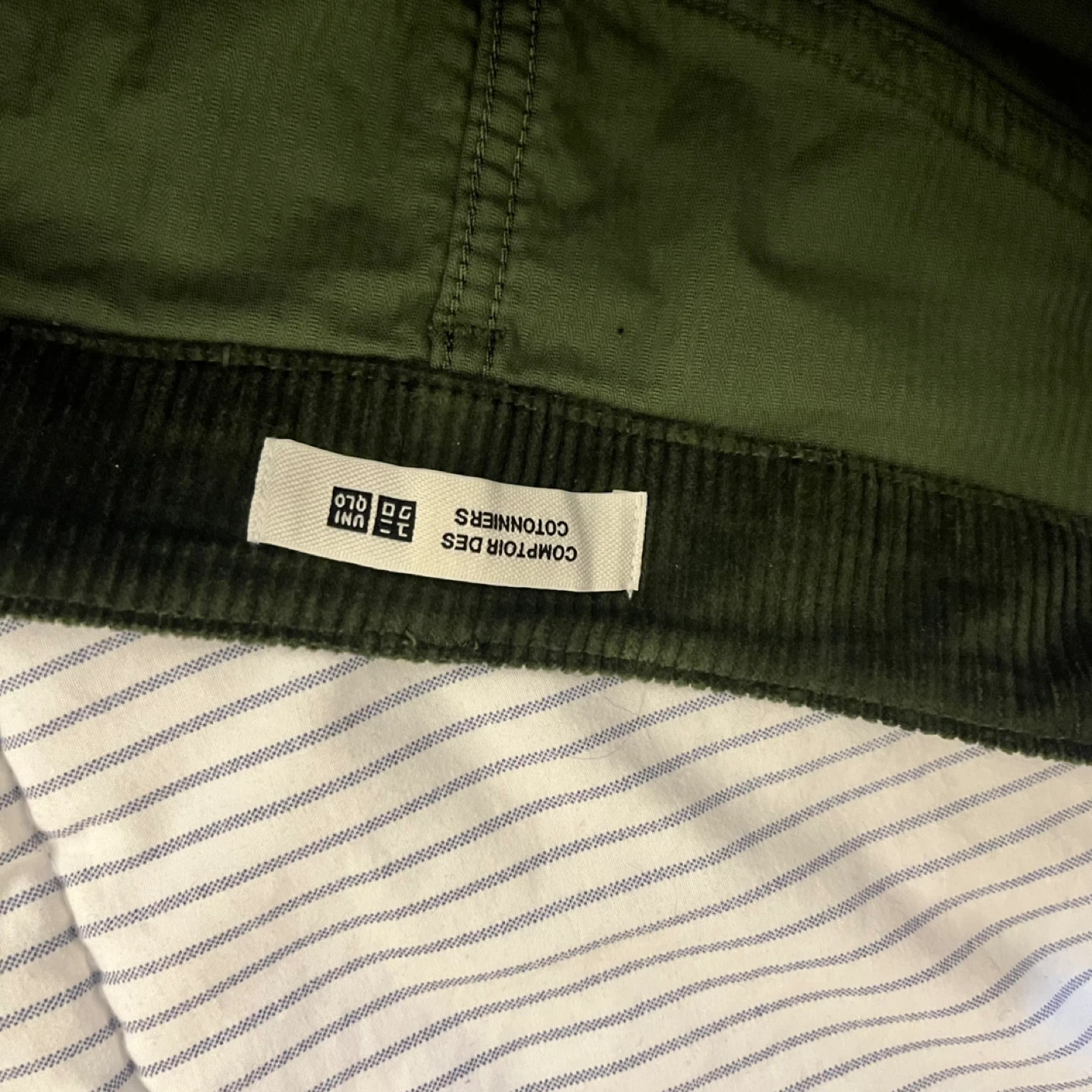 Uniqlo Corduroy Skirt - Green - Size S - photo 3