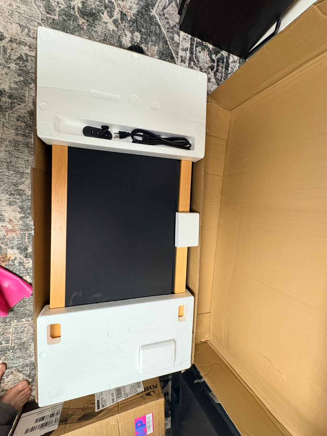 Goplus Walking Pad Under Desk Treadmill - photo 3