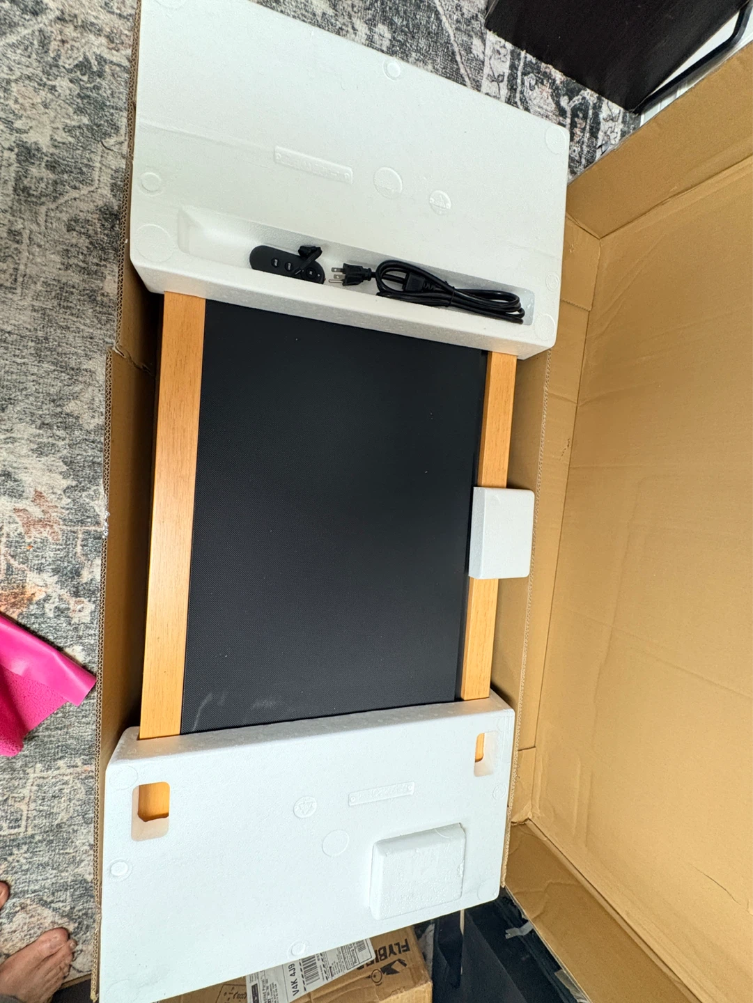 Goplus Walking Pad Under Desk Treadmill - photo 2
