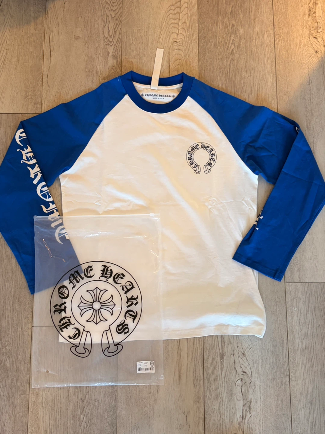 Chrome Hearts Long Sleeve Baseball T-Shirt
