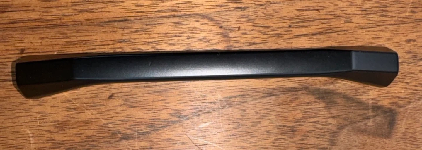 10 pk.  Black drawer pulls, 4 3/4” long, new