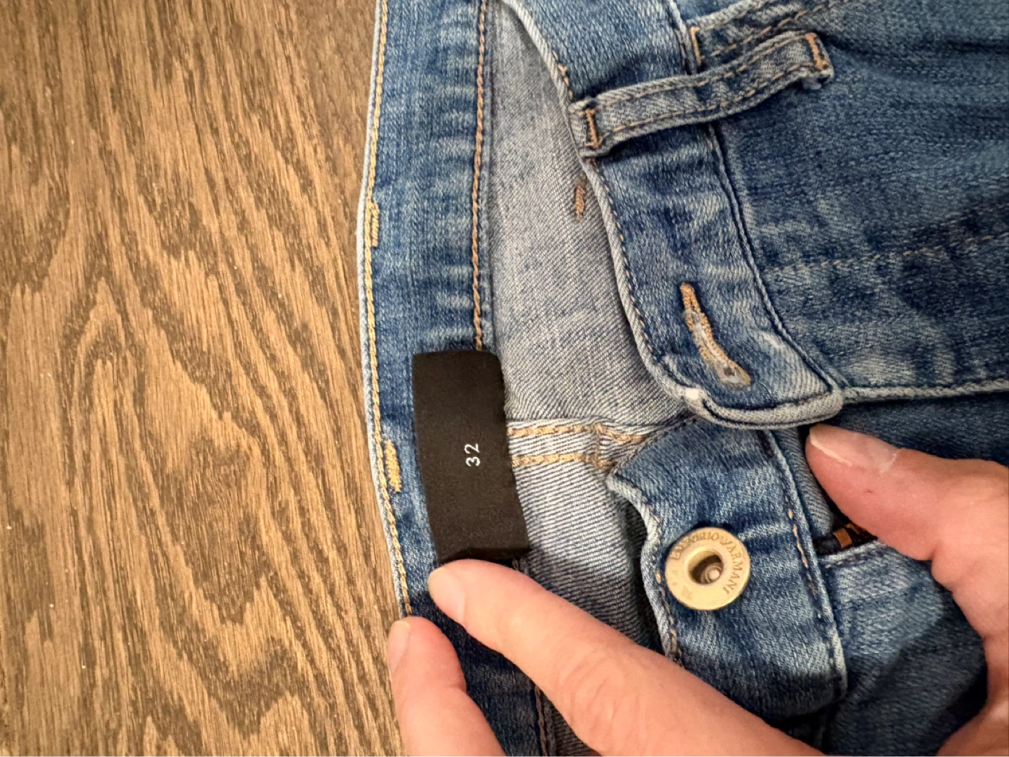 Emporio Armani Blue Denim Jeans - photo 3