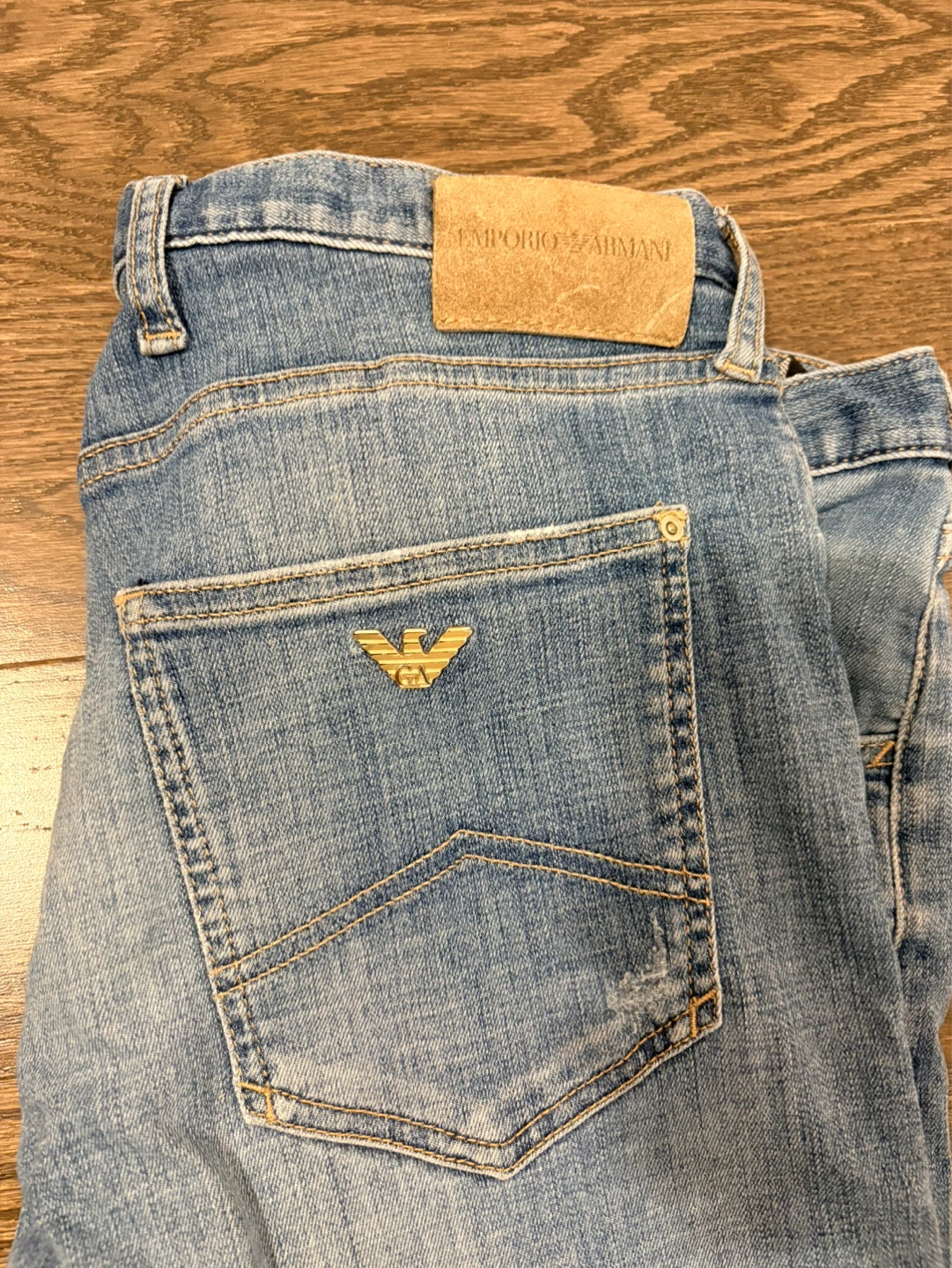 Emporio Armani Blue Denim Jeans