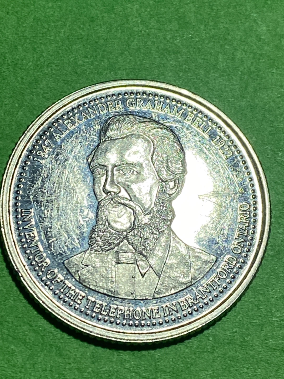Alexander Graham Bell Brantford Sesquicentennial Coin