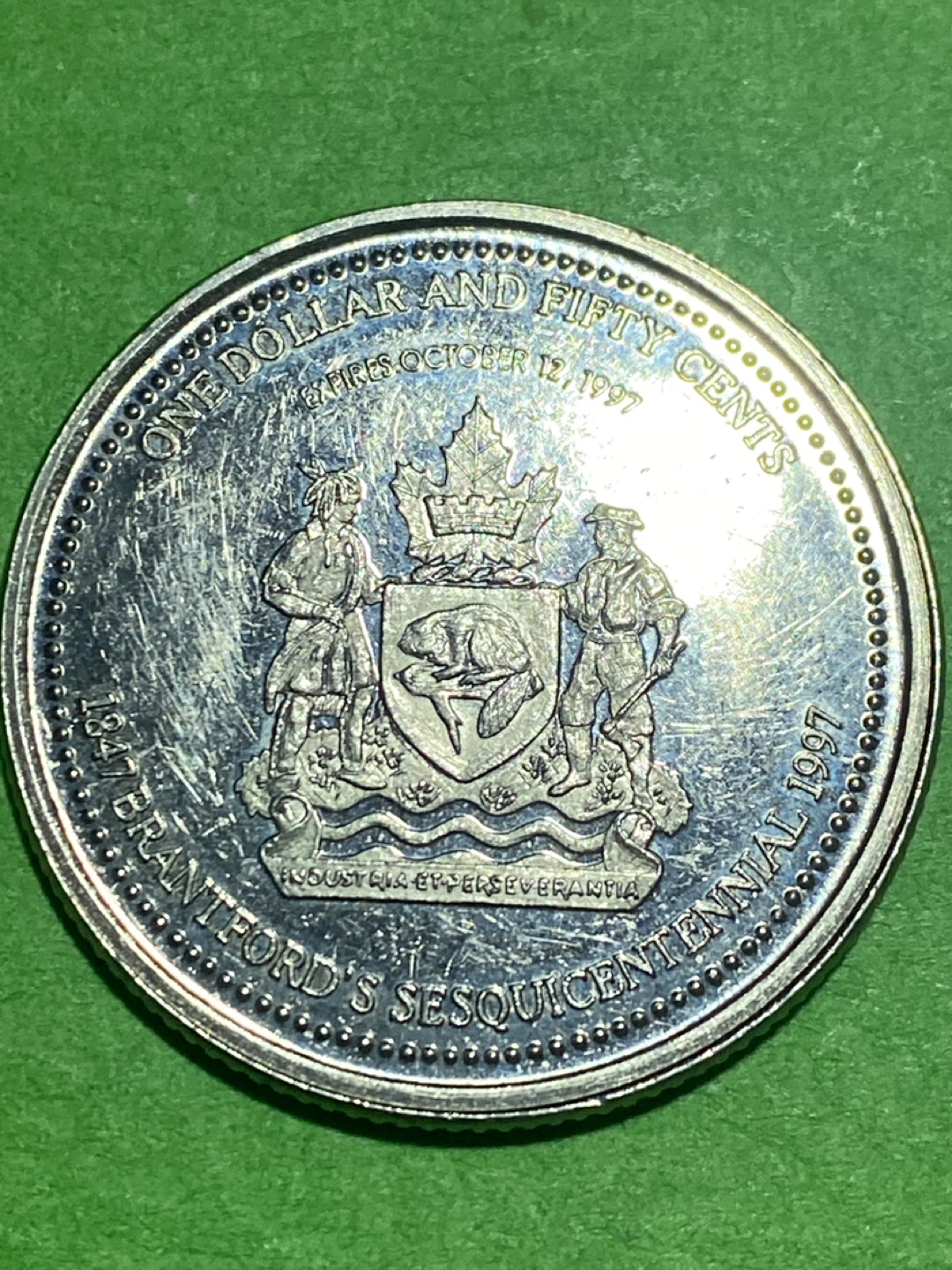 Alexander Graham Bell Brantford Sesquicentennial Coin - photo 2