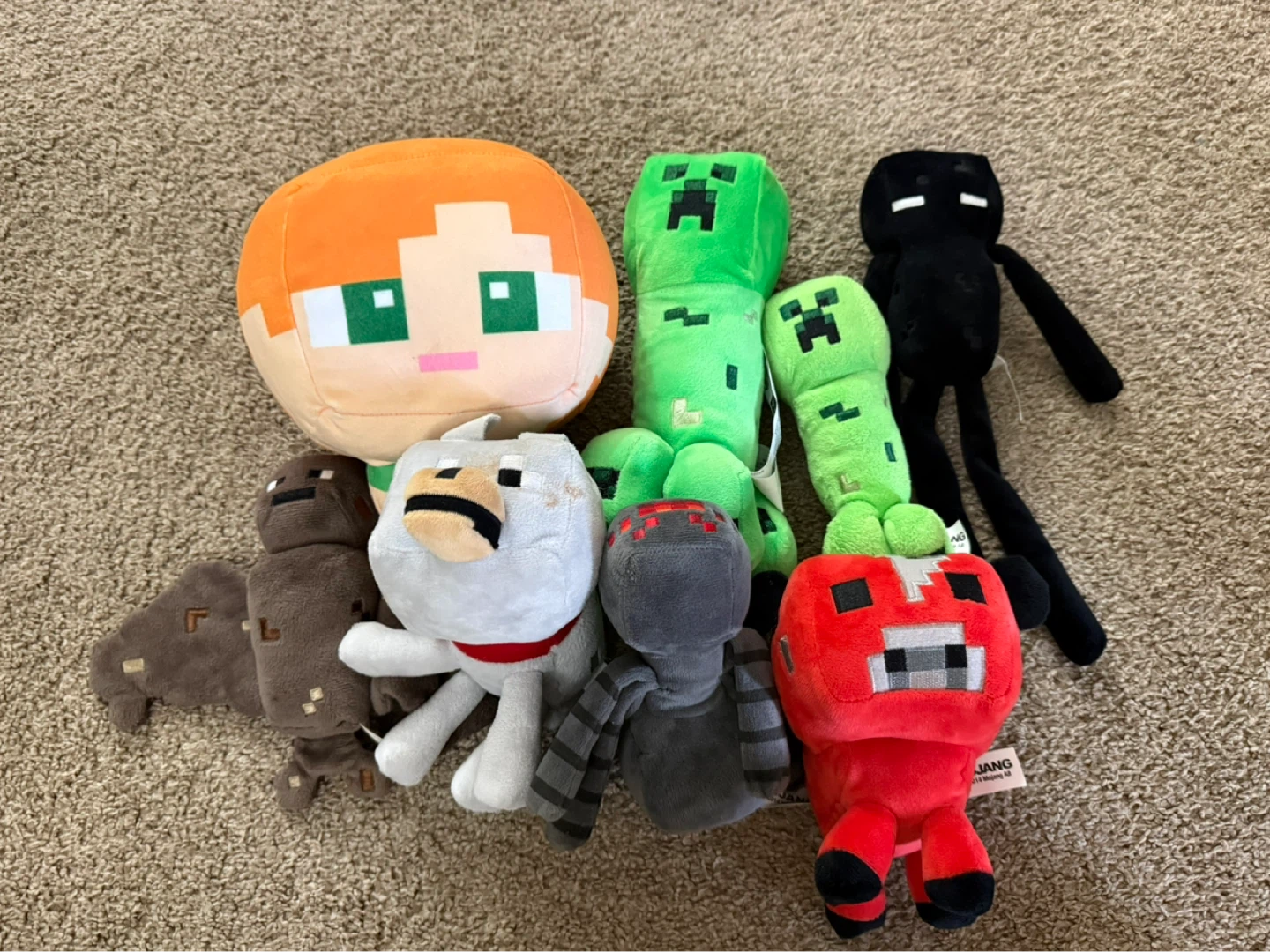 Minecraft Plush Toy Set