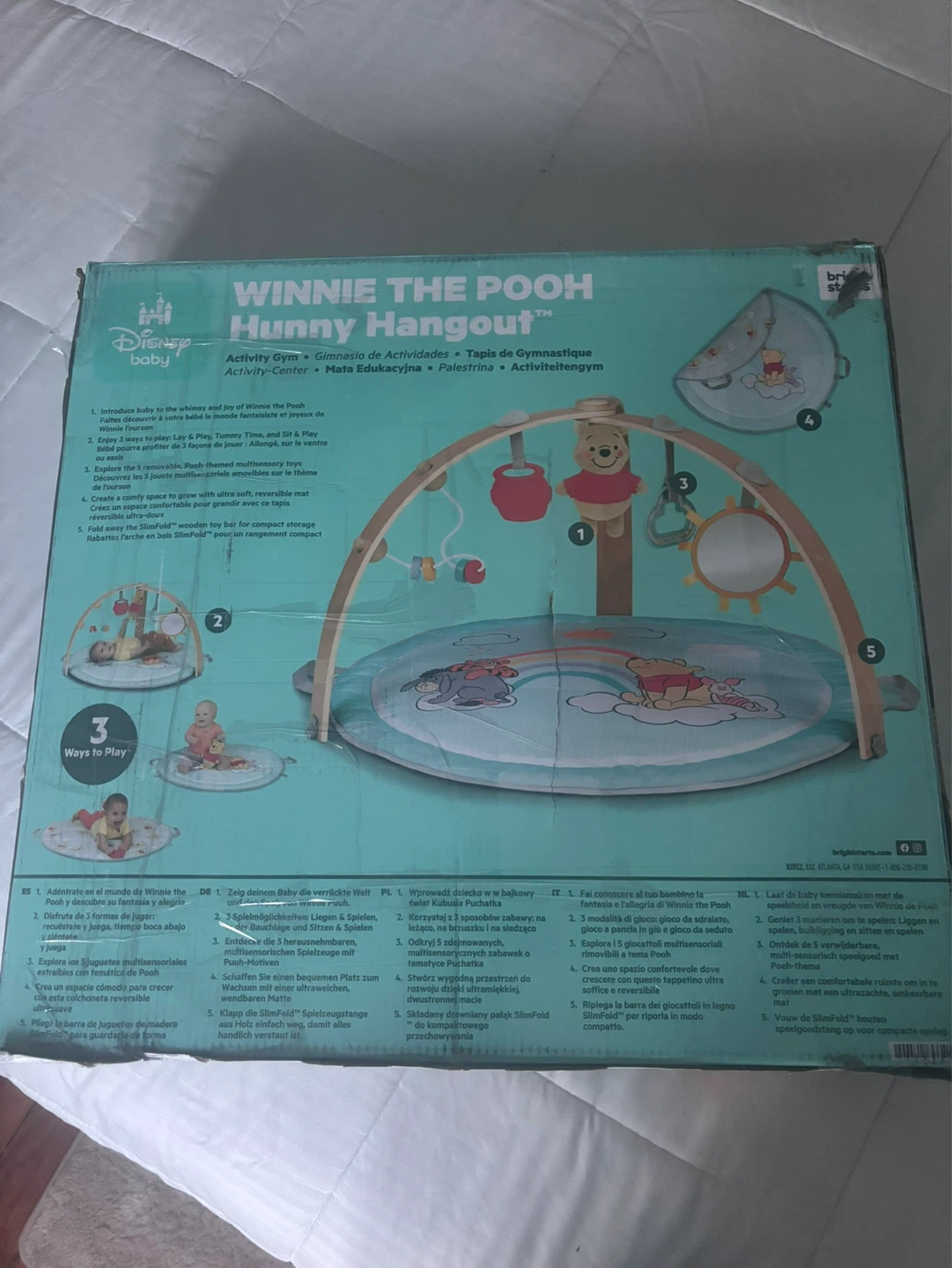 Winnie the Pooh Hunny Hangout Activity Gym by Disney Baby