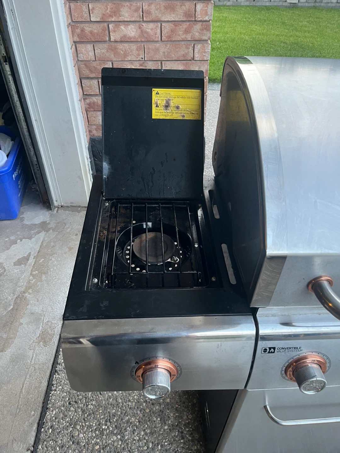 Broil-mate 4 Burner Stainless Steel Propane BBQ + Side Burner