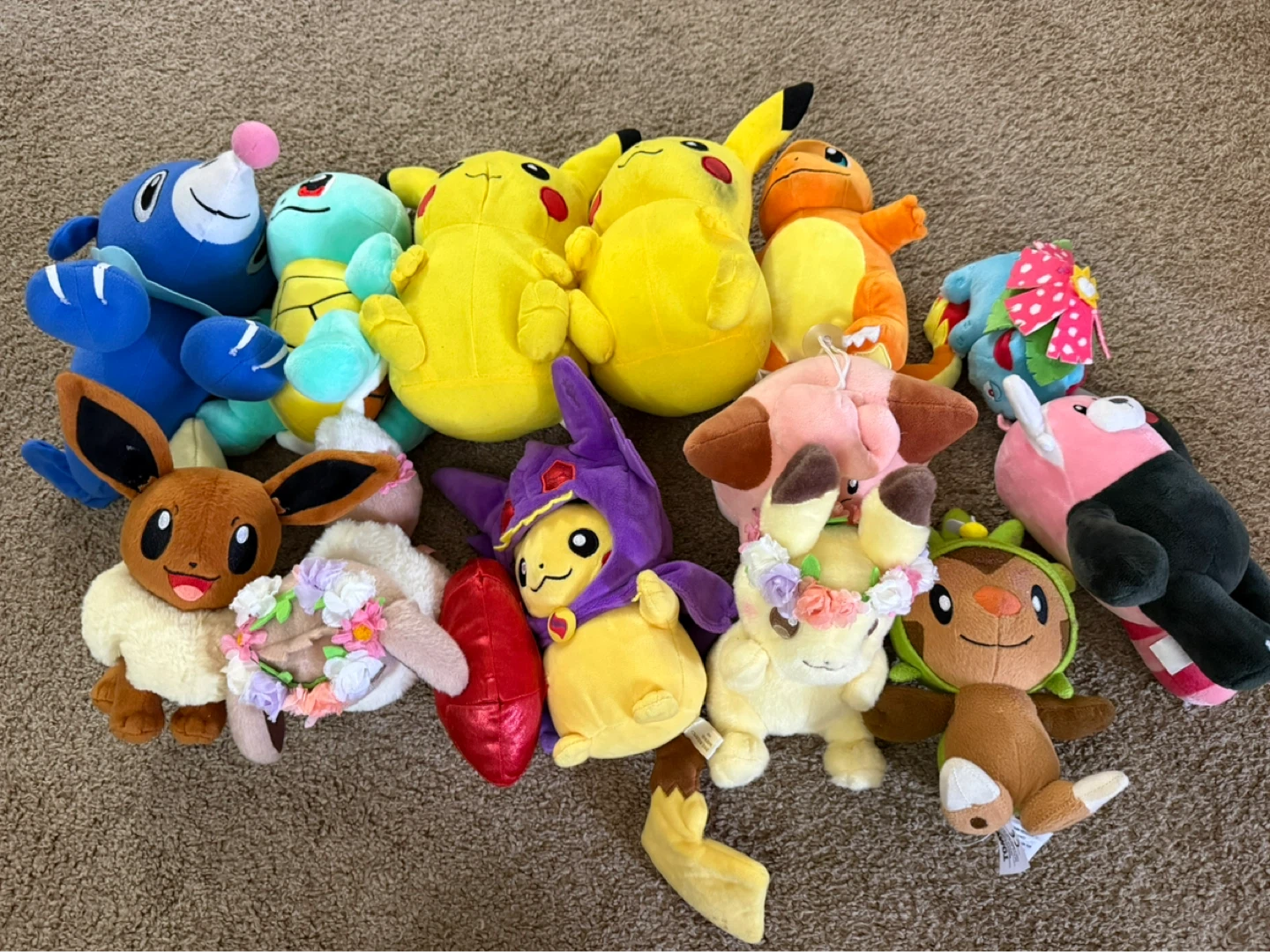 Assorted Pokémon Plush Toys Bundle