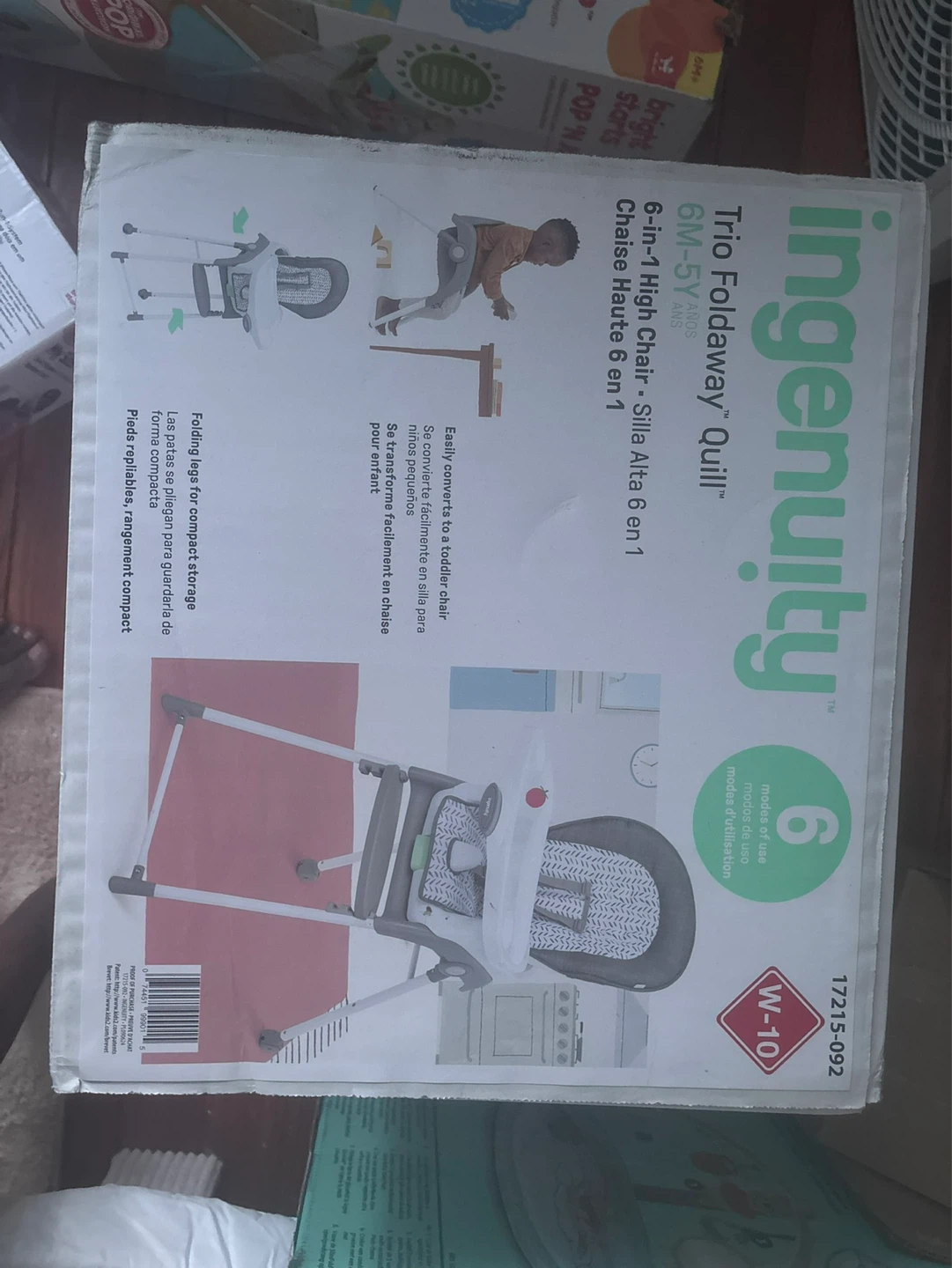 Ingenuity Trio Foldaway 6-in-1 High Chair